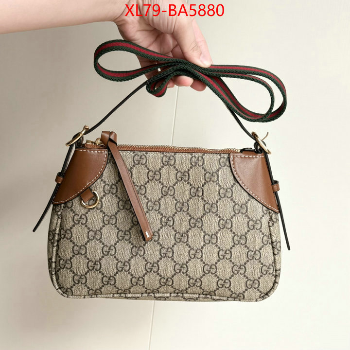 Gucci Bags(4A)-Crossbody- wholesale designer shop ID: BA5880 $: 79USD,