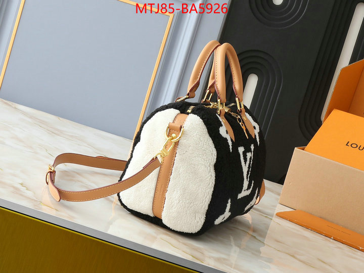 LV Bags(4A)-Speedy- buy best high-quality ID: BA5926 $: 85USD,