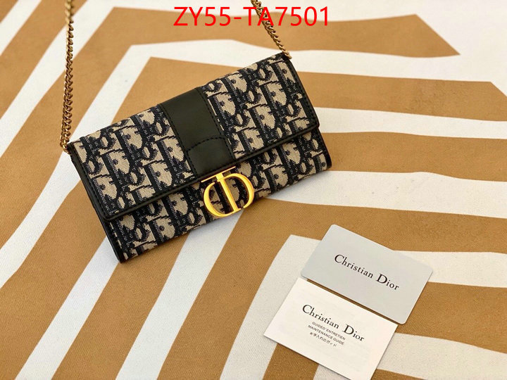 Dior Bags(4A)-Wallet- where quality designer replica ID: TA7501 $: 55USD,