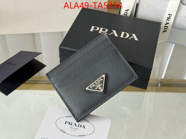 Prada Bags(TOP)-Wallet where to buy the best replica ID: TA5354 $: 49USD,