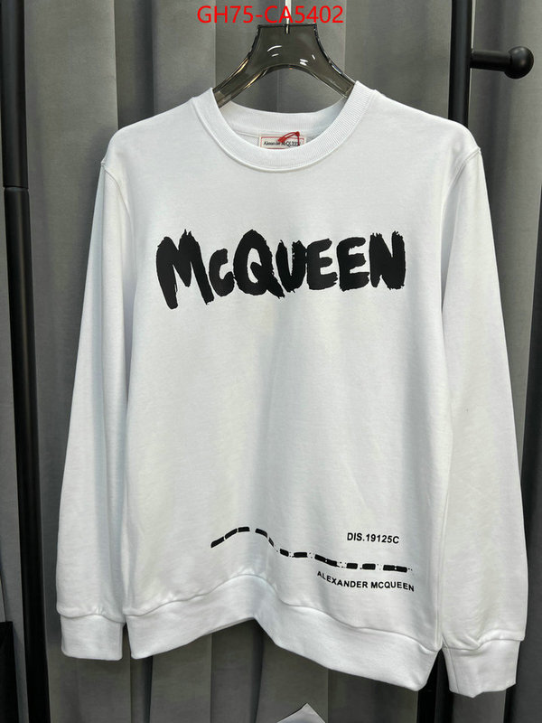 Clothing-Alexander Mcqueen 7 star quality designer replica ID: CA5402 $: 75USD