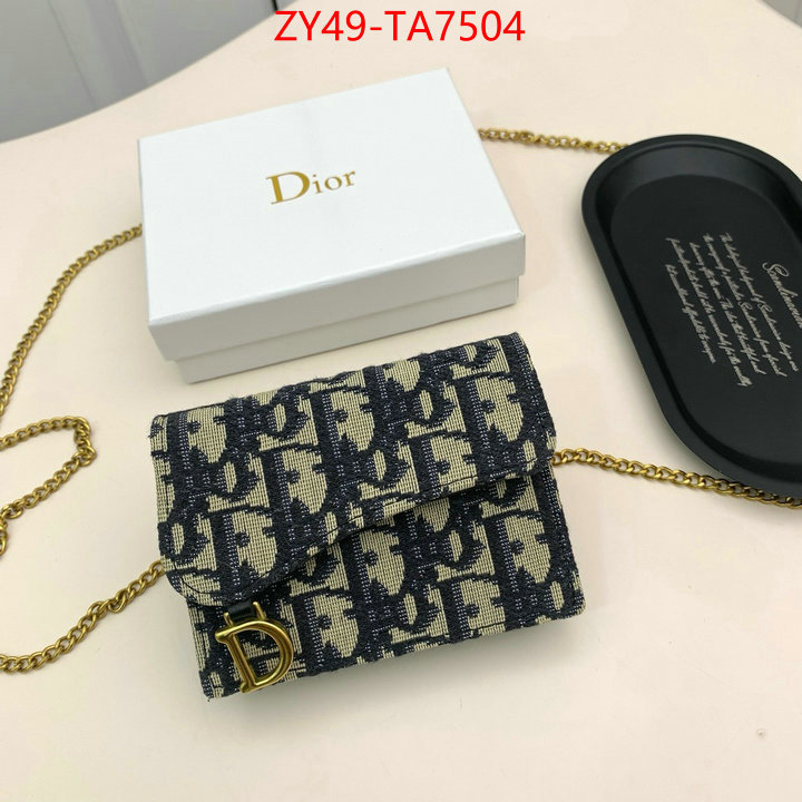 Dior Bags(4A)-Wallet- top quality designer replica ID: TA7504 $: 49USD,