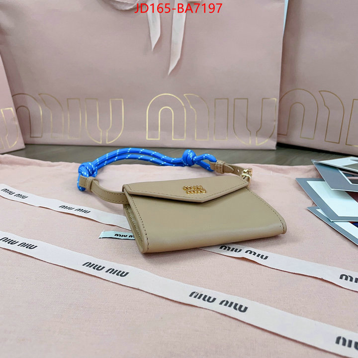 Miu Miu Bags(TOP)-Crossbody- where can i buy the best quality ID: BA7197 $: 165USD,