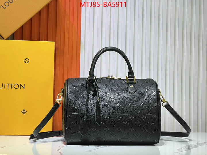 LV Bags(4A)-Speedy- high quality online ID: BA5911 $: 85USD,