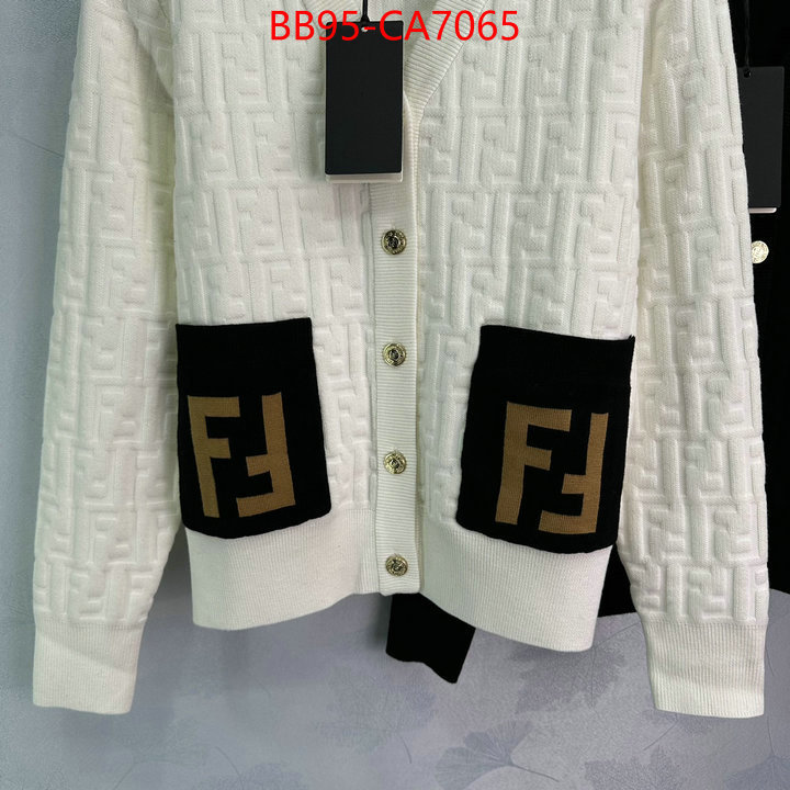 Clothing-Fendi what best replica sellers ID: CA7065 $: 95USD