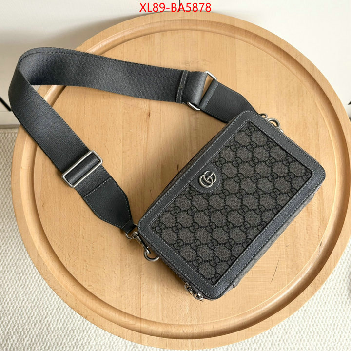 Gucci Bags(4A)-Crossbody- for sale online ID: BA5878 $: 89USD,