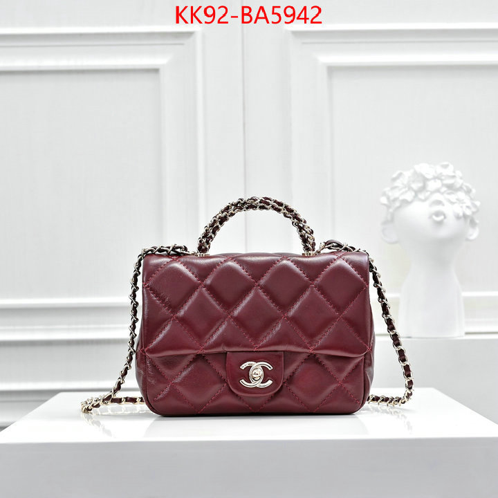 Chanel Bags(4A)-Crossbody- replica wholesale ID: BA5942 $: 92USD,