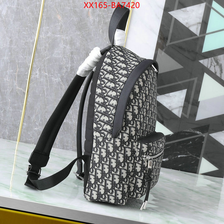 Dior Bags(TOP)-Backpack- buy 2024 replica ID: BA7420 $: 165USD,