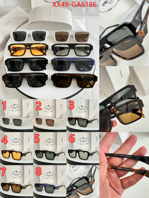 Glasses-Prada luxury ID: GA6186 $: 49USD