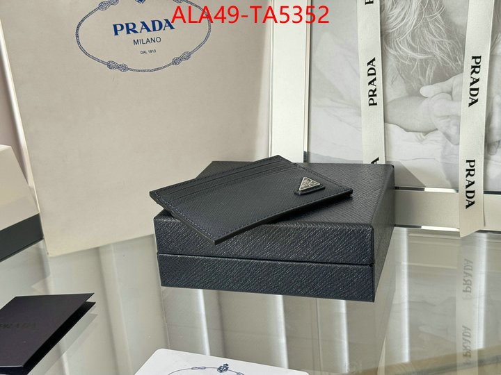 Prada Bags(TOP)-Wallet how to buy replcia ID: TA5352 $:49USD,