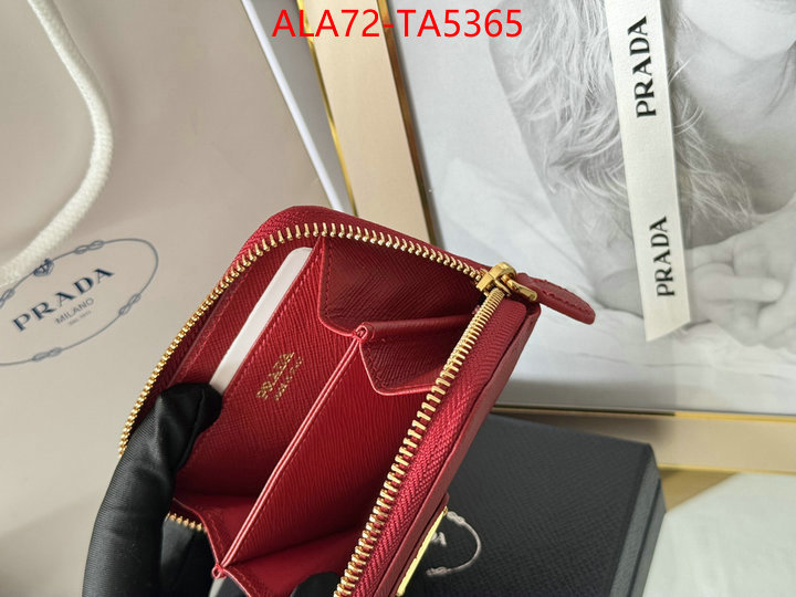 Prada Bags(TOP)-Wallet mirror copy luxury ID: TA5365 $: 72USD,