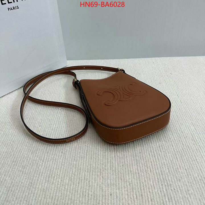 CELINE Bags(4A)-Crossbody- cheap wholesale ID: BA6028 $: 69USD,