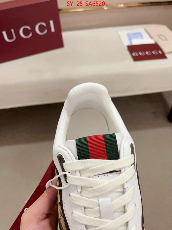 Men Shoes-Gucci 2024 luxury replicas ID: SA6520 $: 125USD