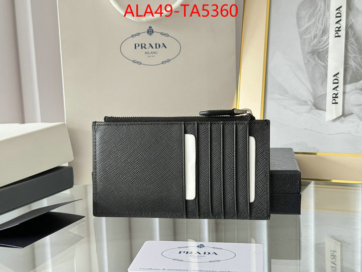 Prada Bags(TOP)-Wallet are you looking for ID: TA5360 $: 49USD,