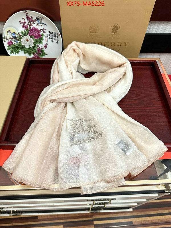 Scarf-Burberry wholesale designer shop ID: MA5226 $: 75USD