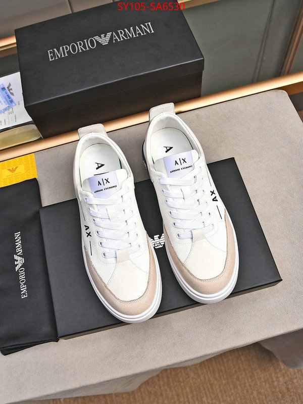 Men shoes-Armani where to find the best replicas ID: SA6530 $: 105USD