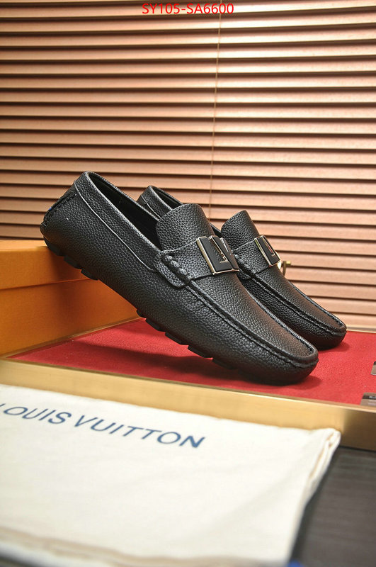 Men Shoes-LV fake aaaaa ID: SA6600 $: 105USD