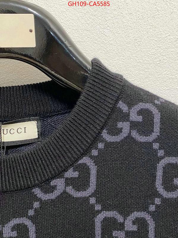 Clothing-Gucci highest quality replica ID: CA5585 $: 109USD