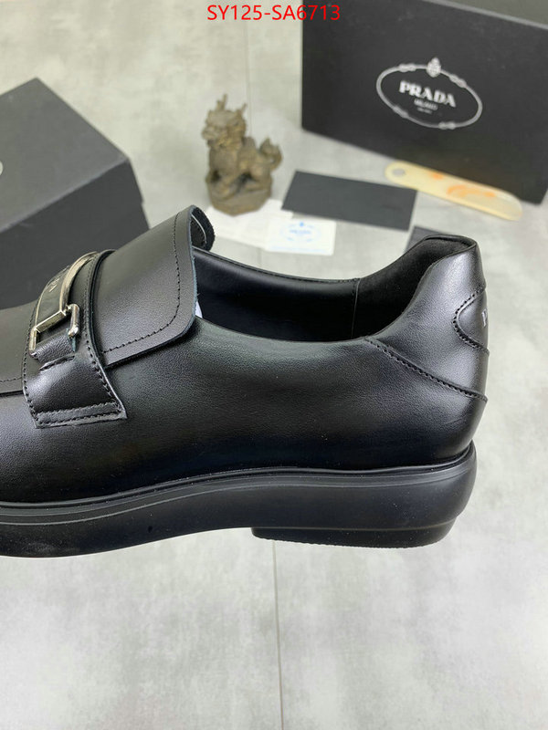 Men shoes-Prada what are the best replica ID: SA6713 $: 125USD