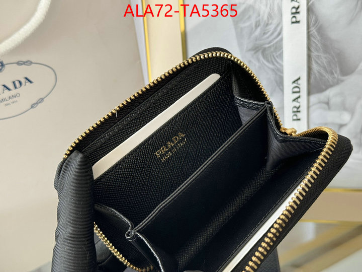 Prada Bags(TOP)-Wallet mirror copy luxury ID: TA5365 $: 72USD,