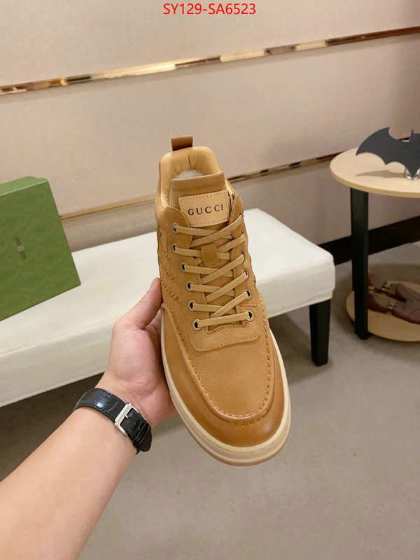 Men Shoes-Gucci is it illegal to buy dupe ID: SA6523 $: 129USD