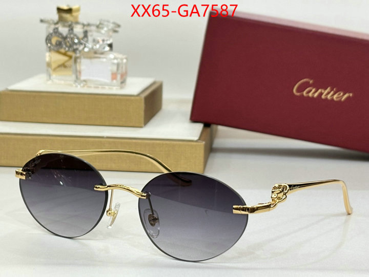 Glasses-Cartier luxury shop ID: GA7587 $: 65USD