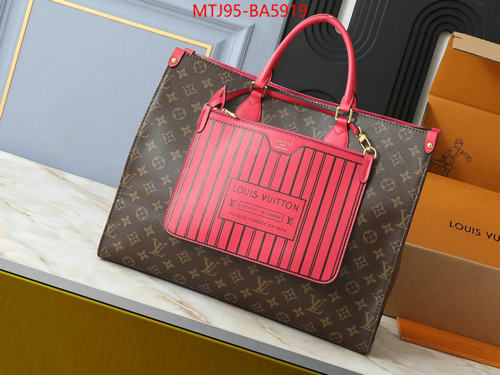 LV Bags(4A)-Handbag Collection- best quality replica ID: BA5919 $: 95USD,