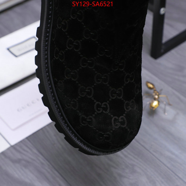 Men Shoes-Gucci 1:1 replica wholesale ID: SA6521 $: 129USD