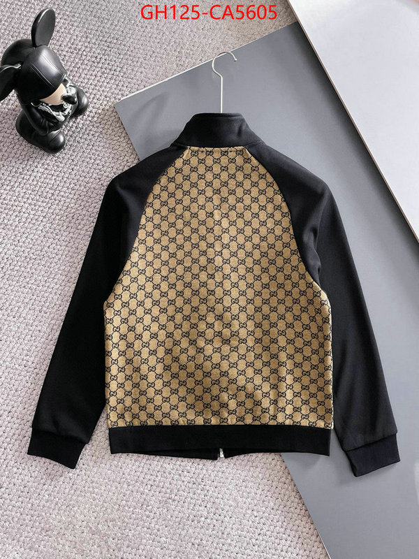 Clothing-Gucci designer 1:1 replica ID: CA5605 $: 125USD