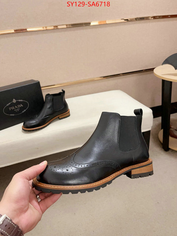 Men shoes-Prada knockoff ID: SA6718 $: 129USD