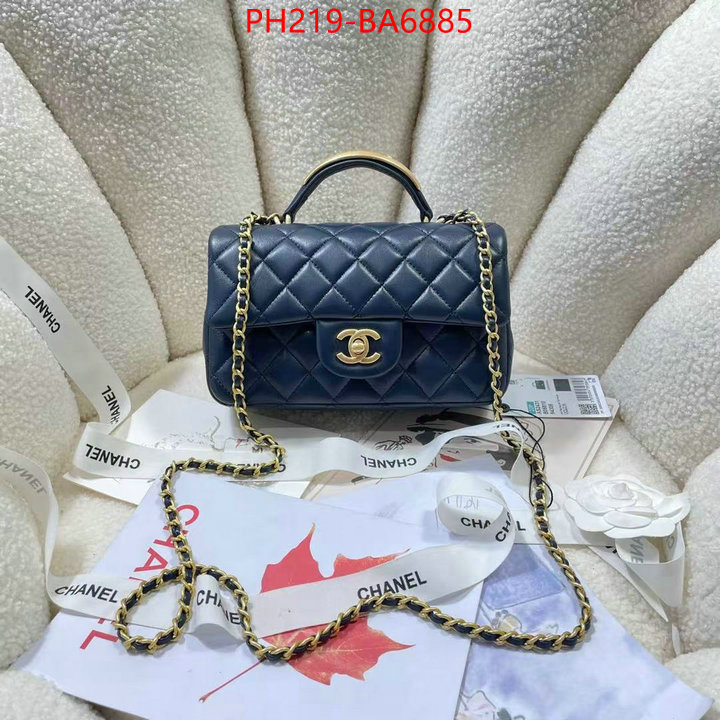 Chanel Bags(TOP)-Crossbody- fake high quality ID: BA6885 $: 219USD,