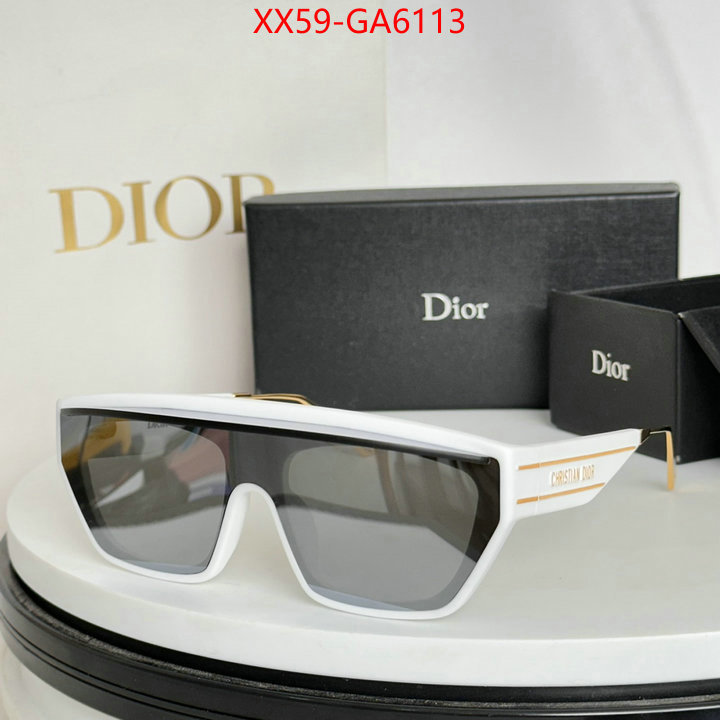 Glasses-Dior high quality 1:1 replica ID: GA6113 $: 59USD