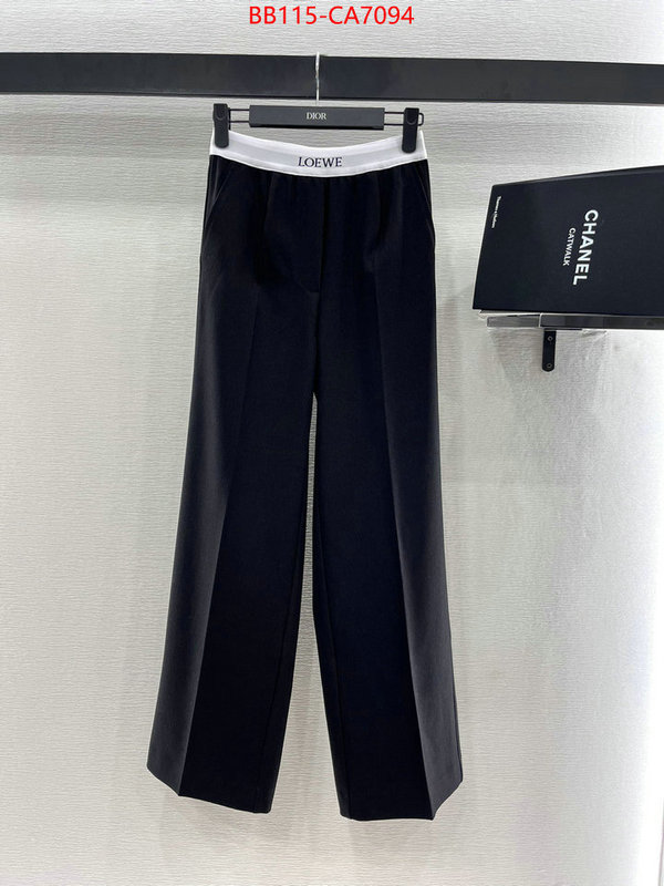 Clothing-Loewe what's the best to buy replica ID: CA7093 $: 115USD