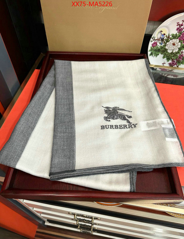 Scarf-Burberry wholesale designer shop ID: MA5226 $: 75USD