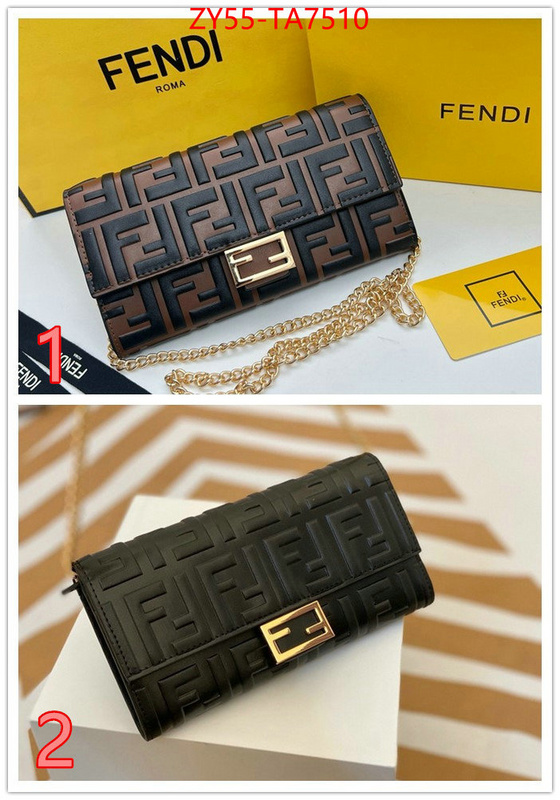 Fendi Bags(4A)-Wallet- buy high-quality fake ID: TA7510 $: 55USD,