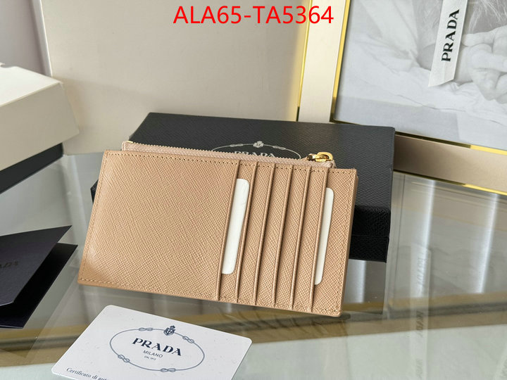 Prada Bags(TOP)-Wallet designer fake ID: TA5364 $: 65USD,