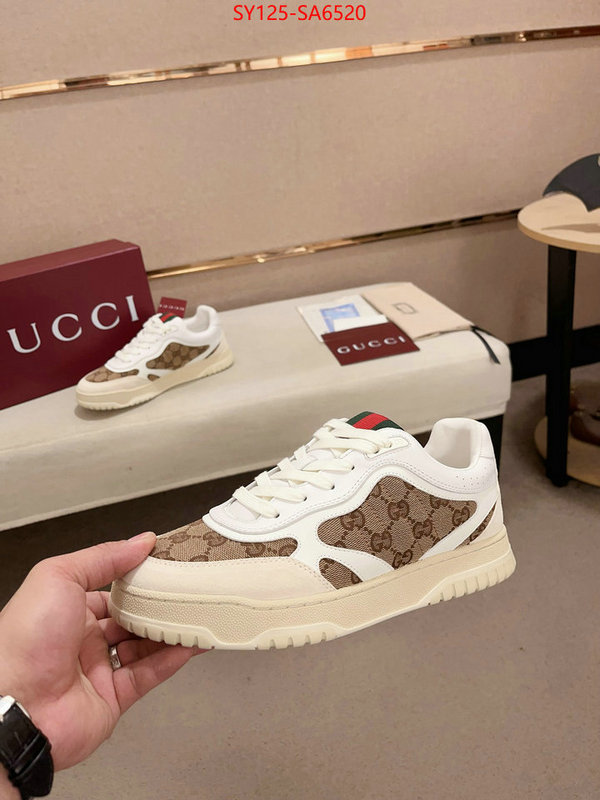 Men Shoes-Gucci 2024 luxury replicas ID: SA6520 $: 125USD