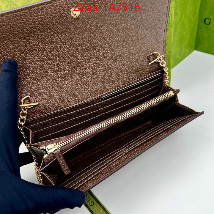 Gucci Bags(4A)-Wallet- mirror copy luxury ID: TA7516 $: 55USD,