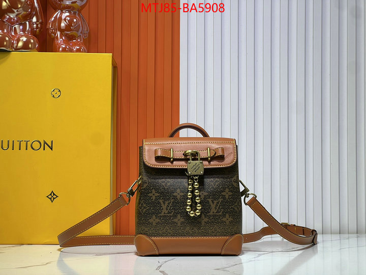 LV Bags(4A)-Backpack- buying replica ID: BA5908 $: 85USD,