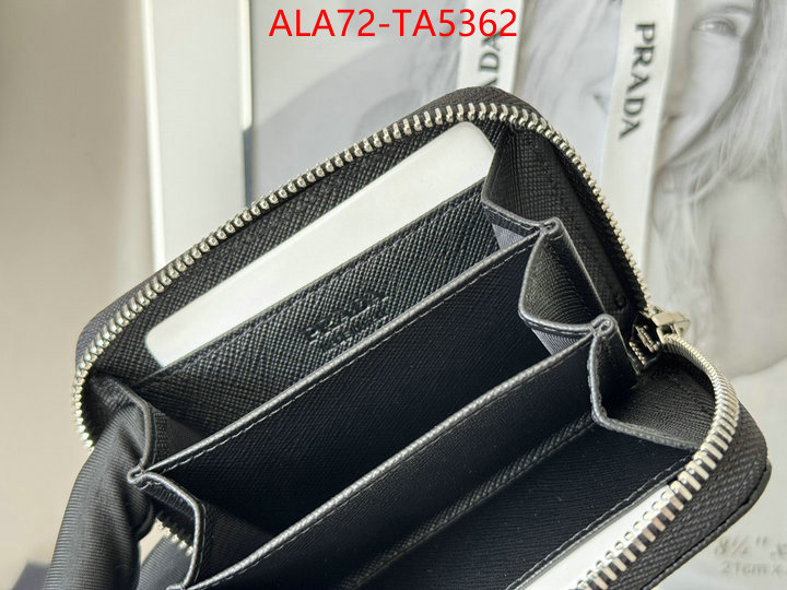 Prada Bags(TOP)-Wallet 2024 luxury replicas ID: TA5362 $: 72USD,