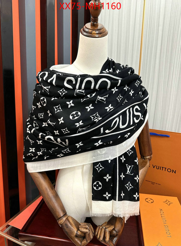 Scarf-LV shop cheap high quality 1:1 replica ID: MH1160 $: 75USD