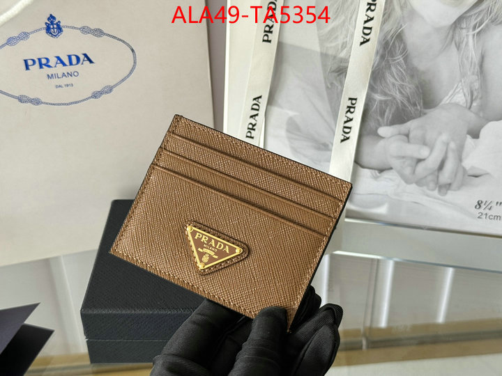 Prada Bags(TOP)-Wallet where to buy the best replica ID: TA5354 $: 49USD,