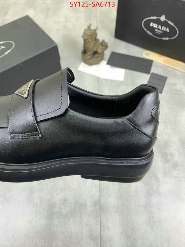 Men shoes-Prada what are the best replica ID: SA6713 $: 125USD