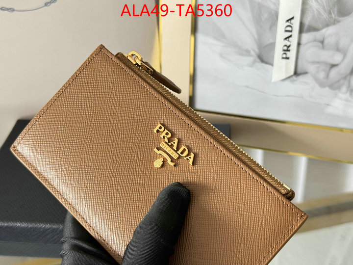 Prada Bags(TOP)-Wallet are you looking for ID: TA5360 $: 49USD,