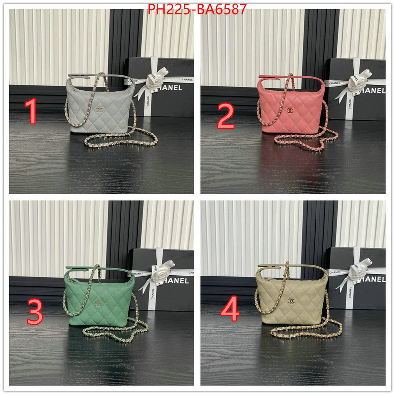 Chanel Bags(TOP)-Crossbody- mirror quality ID: BA6587 $: 225USD,