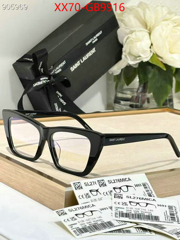 Glasses-YSL sellers online ID: GB9916 $: 70USD