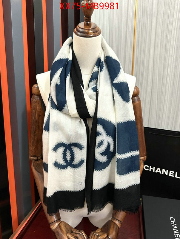 Scarf-Chanel 2024 luxury replicas ID: MB9981 $: 75USD