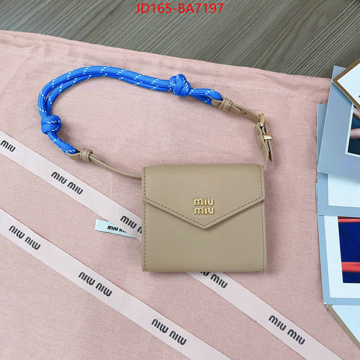 Miu Miu Bags(TOP)-Crossbody- where can i buy the best quality ID: BA7197 $: 165USD,