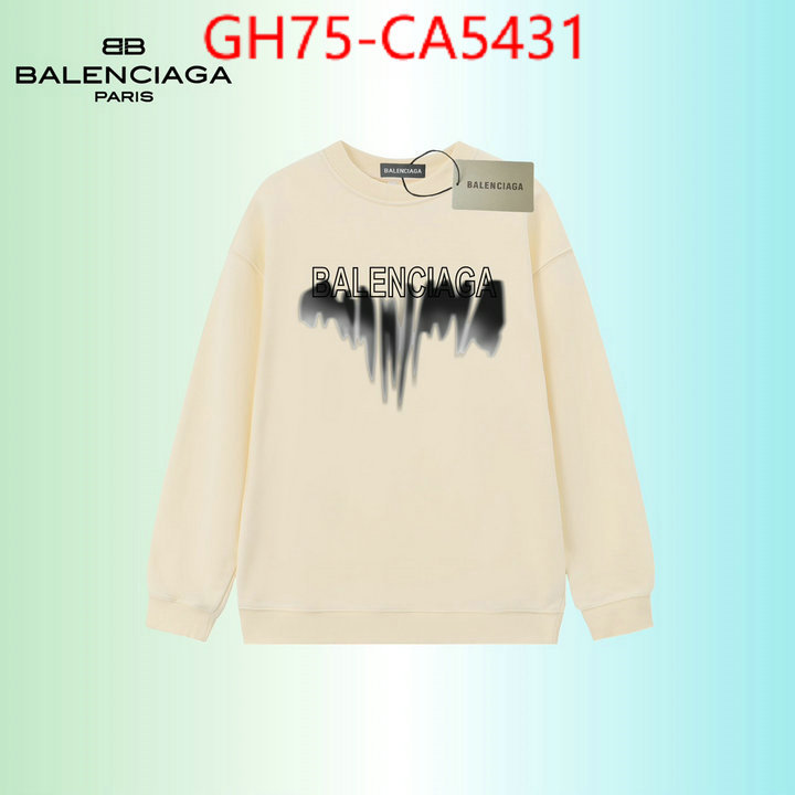 Clothing-Balenciaga online sale ID: CA5431 $: 75USD