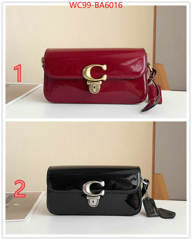 Coach Bags(4A)-Crossbody- first top ID: BA6016 $: 99USD,